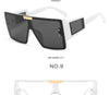 Oversized Sunglasses Women Siamese Square Women Sun Glasses Luxury Brand Designer Sunglasses For Women/Men Goggles