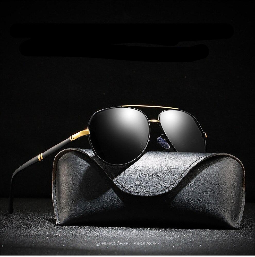 SHAUNA New Arrival Men Classic Polarized Pilot Sunglasses High Qualit –  Jollynova