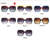 Large Frame Square Sunglasses Women Luxury Brand Designer Oversized Eyeglasses Vintage Gradient Lens  Feminino UV400