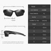 Men Mirror Red Sunglasses Black Frame Sports Goggles Women Cycling UV400 Unisex Bicycle Riding