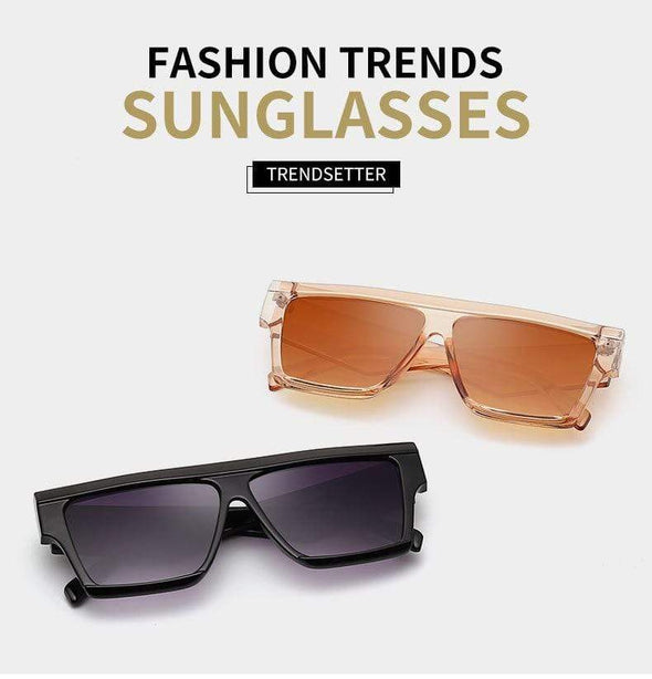 Vintage Oversized Sunglasses Women Men Luxury Rectangle Narrow Sun Glasses  Fashion Square Female Glasses Shades UV400