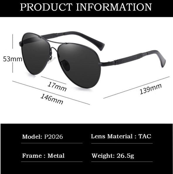 Men's Polarized Sunglasses , Driving  and Night Vision Polarizing Glasses