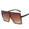 Oversized Square Sunglasses Women  Vintage Siamese Sunglasses Women Luxury Brand Sun Glasses for Men