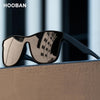 2023 New Square Polarized Sunglasses Men Women Fashion Square Male Sun Glasses Brand Design One-piece Lens Shades UV400