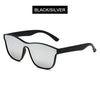 2023 New Square Polarized Sunglasses Men Women Fashion Square Male Sun Glasses Brand Design One-piece Lens Shades UV400