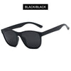 2023 New Square Polarized Sunglasses Men Women Fashion Square Male Sun Glasses Brand Design One-piece Lens Shades UV400