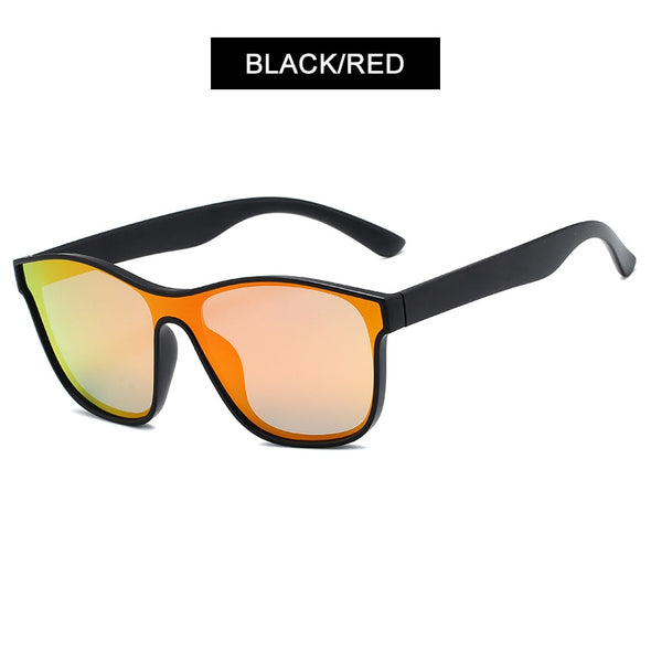 2023 New Square Polarized Sunglasses Men Women Fashion Square Male Sun Glasses Brand Design One-piece Lens Shades UV400