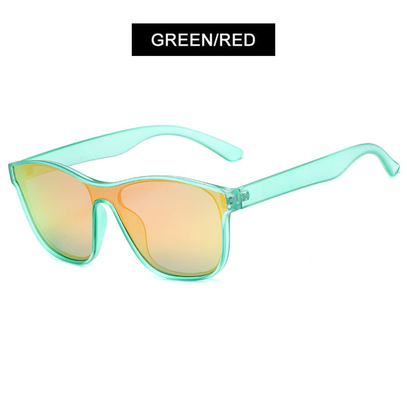 2023 New Square Polarized Sunglasses Men Women Fashion Square Male Sun Glasses Brand Design One-piece Lens Shades UV400