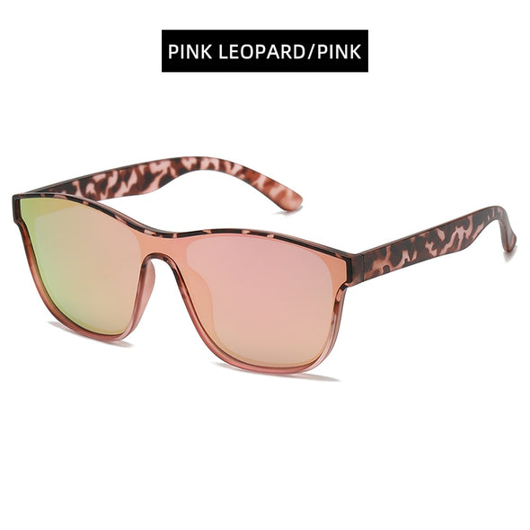 2023 New Square Polarized Sunglasses Men Women Fashion Square Male Sun Glasses Brand Design One-piece Lens Shades UV400