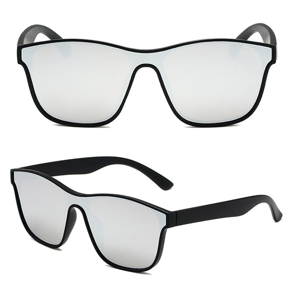 2023 New Square Polarized Sunglasses Men Women Fashion Square Male Sun Glasses Brand Design One-piece Lens Shades UV400