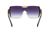 Women Luxury Sunglasses Oversized One Lens Fashion Shades UV400 Vintage Glasses