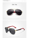 Men's Vintage Square Sunglasses Polarized UV400 Lens Eyewear Accessories Male Sun Glasses For Men