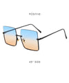 Sunglasses Women Luxury Rimless Glasses for Women Retro Brand Square Eyeglasses Women Metal Half Frame Gafas De Sol