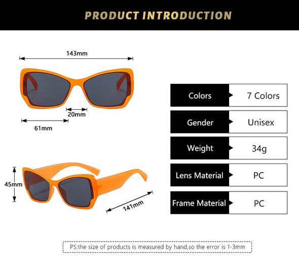 Small Cat Eye Sunglasses Women Vintage Fashion Sun Glasses Brand Gafas Travel Shades Retro UV400 Lunette