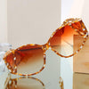 Steampunk Cat Eye Sunglasses Luxury Brand Designer Sunglasses Men Retro Vintage Sunglasses Eyewear