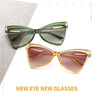 Cat Eye Retro Sunglasses Men Women Fashion Shades UV400 Vintage Glasses