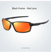 New AORON Men /women Polarized Sunglasses Classic Sports Driving Sun Glasses TR Frame Mirror Lens UV400 Link Clear Shades