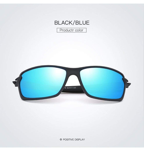 New AORON Men /women Polarized Sunglasses Classic Sports Driving Sun Glasses TR Frame Mirror Lens UV400 Link Clear Shades