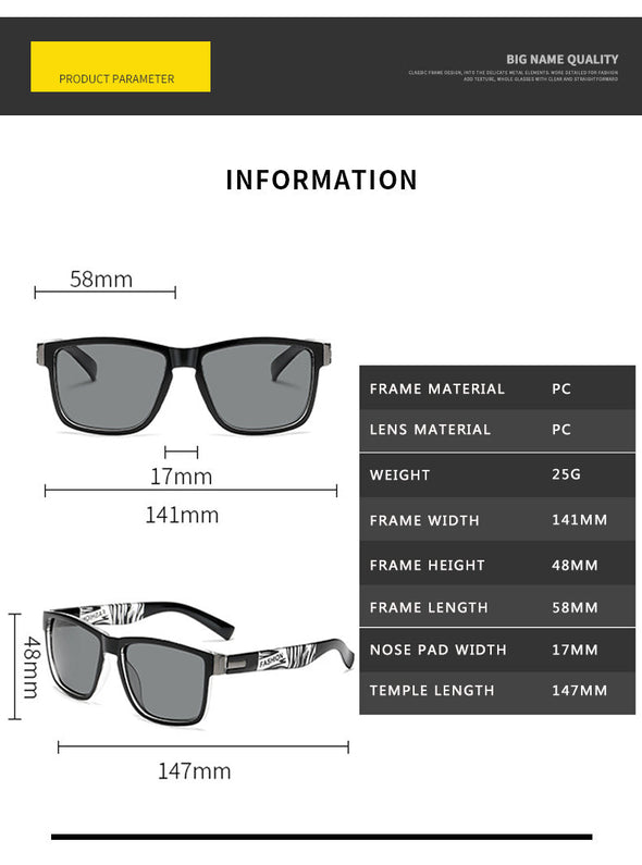 Vintage Polarized Glasses Men Women  Classic Driving Glasses Sun Goggles Hiking Eyewear Sport Sunglasses