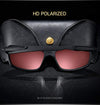 New AORON Men /women Polarized Sunglasses Classic Sports Driving Sun Glasses TR Frame Mirror Lens UV400 Link Clear Shades