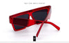 Vintage Oversized Sunglasses Women Men Luxury Rectangle Narrow Sun Glasses  Fashion Square Female Glasses Shades UV400