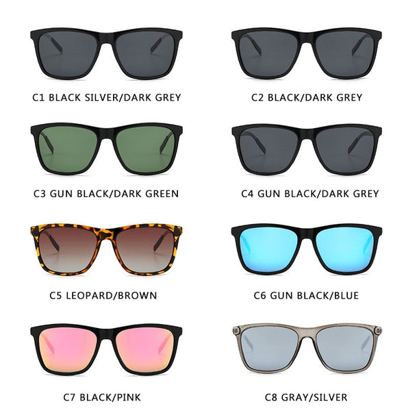 Polarized UV400 Sunglasse Men Dazzle Color Driver Classic Retro Brand –  Jollynova