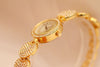 Quartz Gold Fashion Wrist Watches Diamond Stainless Steel Wtach (with a ins Bracelet as gift)
