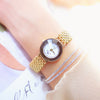 2022 New Fashion Quartz Wrist Watches Gold Diamond Crystal Watch (with a ins Bracelet as gift)