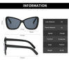 Oversized Cat Eye Sunglasses Women Fashion Vintage Butterfly Shades Brand Designer Sun Glasses UV400 Gafas Eyewear
