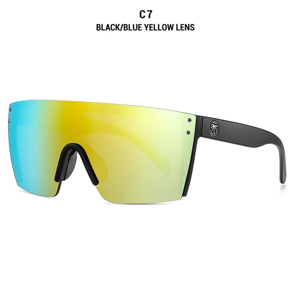 Hot Heat Wave Brand Sunglasses Square Conjoined Lens Men Sun Glasses Women Many color Options With Packaging Box
