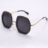 Round Sunglasses Oversize Crystal Frame Eyeglasses Diamond Eyewear UV400 Shades