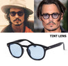 JackJad New Fashion Johnny Depp Lemtosh Style Round Sunglasses Tint Ocean Lens Brand Design Party Show Sun Glasses Oculos De Sol