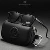 KDEAM All Matching Square Polarized Sunglasses For Men Women TR90 Material Frame Spring Hinges KD398