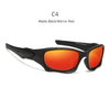 KDEAM Outdoor Sports Polarized Sunglasses Men Curve Cutting Frame Stress-Resistant Lens Shield Sun Glasses Women KD0623