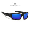 KDEAM Outdoor Sports Polarized Sunglasses Men Curve Cutting Frame Stress-Resistant Lens Shield Sun Glasses Women KD0623