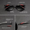 Men's Sunglasses Polarized Aluminum Pilot Glasses For Women Fashion Style UV400 Gafas De Sol