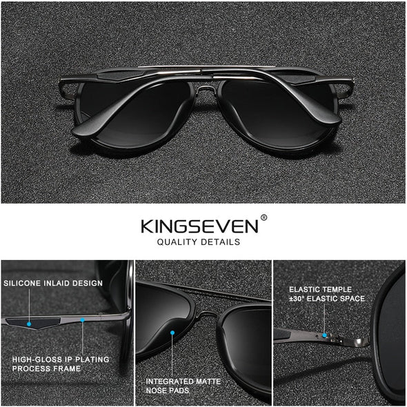 Brand Classic Pilot Polarized Sunglasses Men's Driving Male Sun Glasses Eyewear UV Blocking Oculos N7936