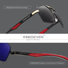 Aluminum Men's Sunglasses Polarized Lens Brand Design Temples Sun glasses Coating Mirror Glasses Oculos de sol 7719