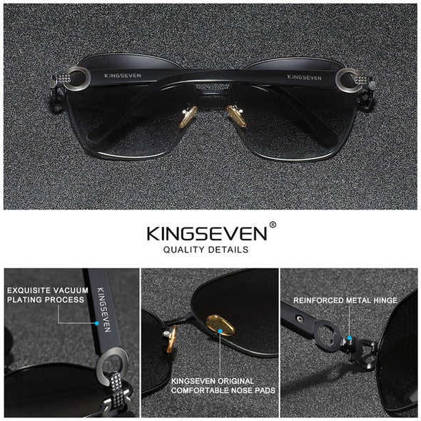 Brand New  Vintage Butterfly Sunglasses Women Retro Double Ring Design Gradient Square Sun Glasses Female UV400