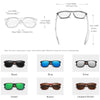 New Black Walnut  Wood Polarized Sunglasses Men's Glasses Handmade  Protection Eyewear Retro Wooden Box