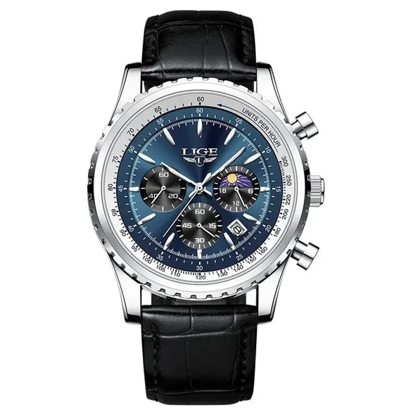 JOLLYNOVA 2023 Top Brand Luxury New Men Watch Quartz Man Watches Waterproof Luminous Watch for Men Date Chronograph Sport Wristwatch
