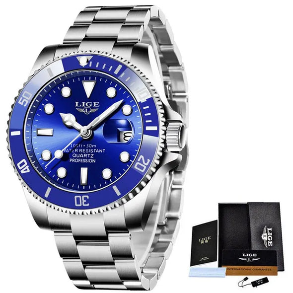 JOLLYNOVA Top Brand Luxury Fashion Diver Watch Men 30ATM Waterproof Date Clock Sport Watches Mens Quartz Wristwatch Relogio Masculino