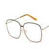 Fashion Metal Women Sunglasses Mirror Classic Large frame Retro Street Beat Glasses Travel Oculos De Sol UV400