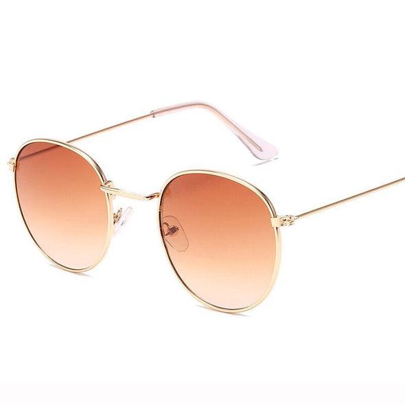 Fashion Retro Sunglasses Men Round Vintage Glasses for Men/Women Luxury Sunglasses Men Small Lunette Soleil Homme