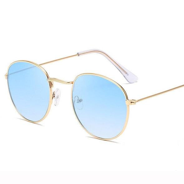 Fashion Retro Sunglasses Men Round Vintage Glasses for Men/Women Luxury Sunglasses Men Small Lunette Soleil Homme