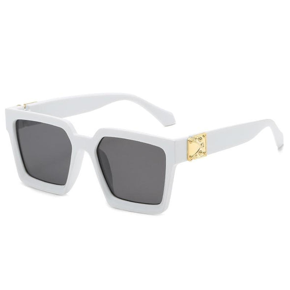 Luxury Retro Sunglasses Women Square Brand Sunglasses Women Mirror Sun Glasses Men Eyewear