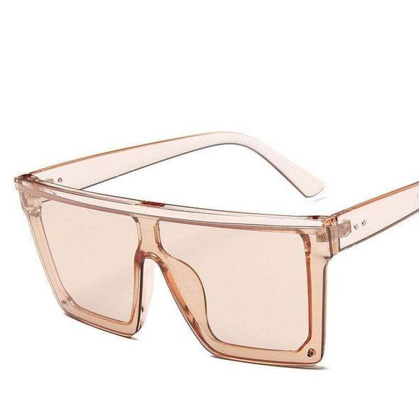 Square Oversized Sunglasses Women Gradient Glasses Women Luxury Brand Designer Outdoor Ladies UV400 Eyeglasses