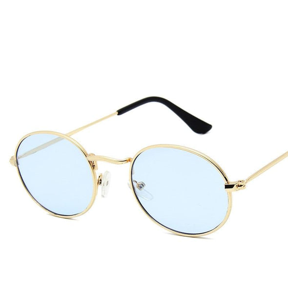 Vintage Luxury Sunglasses Women Alloy Mirror Classic Glasses Street Beat Shopping Retro Oculos De Sol Gafas