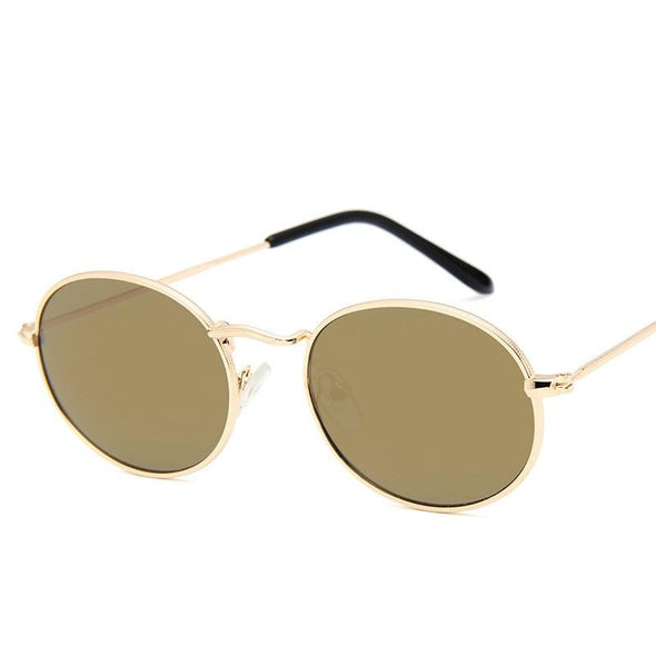 Vintage Luxury Sunglasses Women Alloy Mirror Classic Glasses Street Beat Shopping Retro Oculos De Sol Gafas