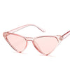 Cat Eye Sunglasses   Luxury Brand Designer Glasses Women/Men Triangle Eyewear